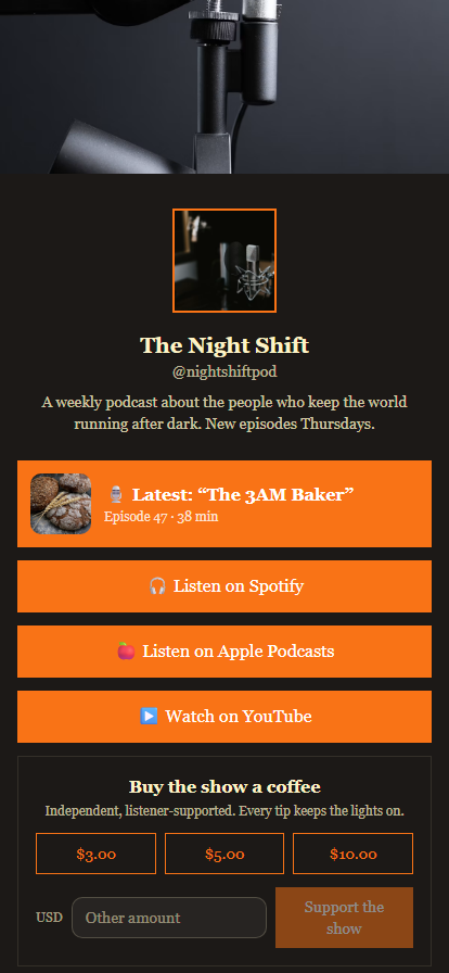 Podcaster