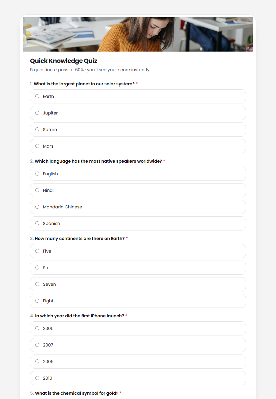 Quiz